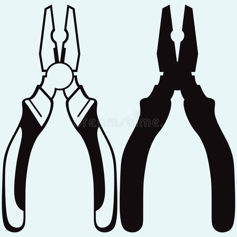 Buigtangpictogram stock illustratie Buigtangpictogram stock illustratie