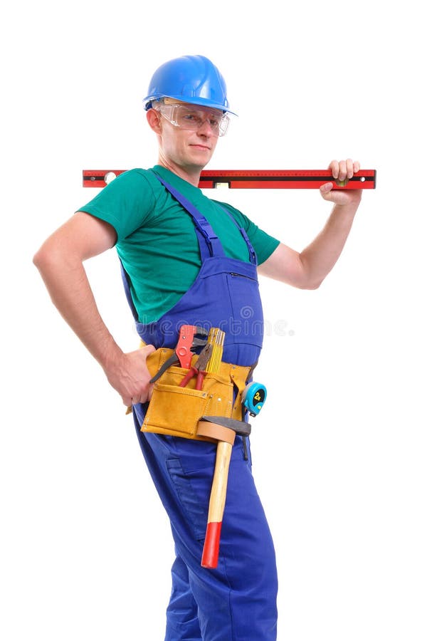 Builder's tools stock photo. Image of protective, construct 2807142