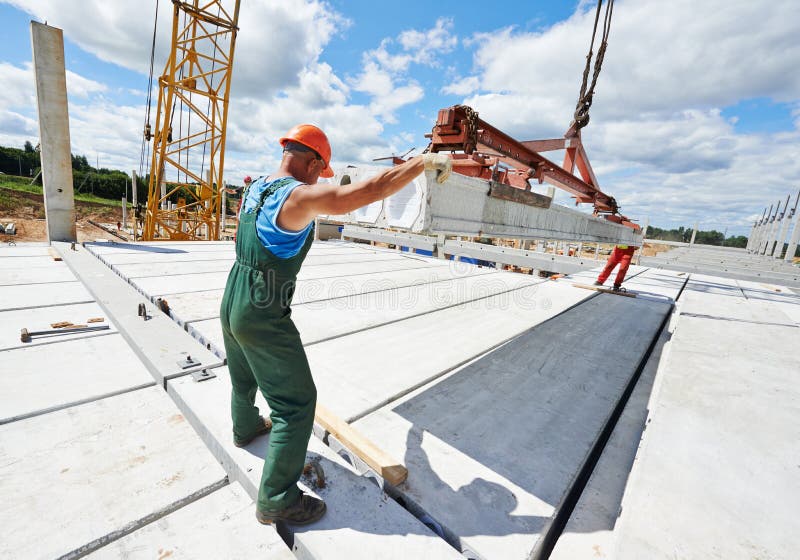 Builder Millwright Worker at Construction Site Stock Photo - Image of