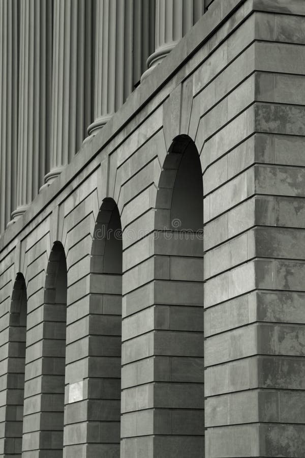 Old Capital Museum building front in Jackson Mississippi. Jackson mississippi stock images, royalty-free photos and pictures