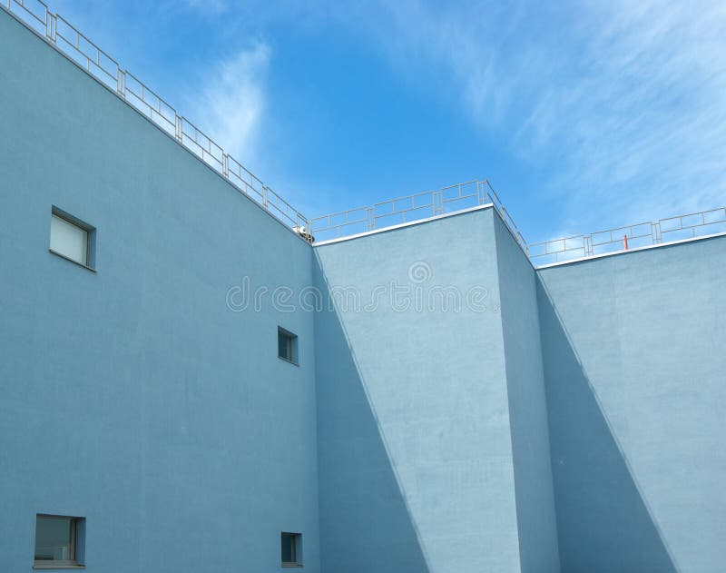 Building and blue sky royalty free stock images