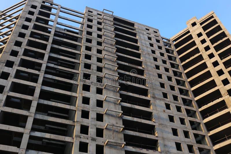 Building Concrete Structure Stock Photo - Image of place, facade: 28560232