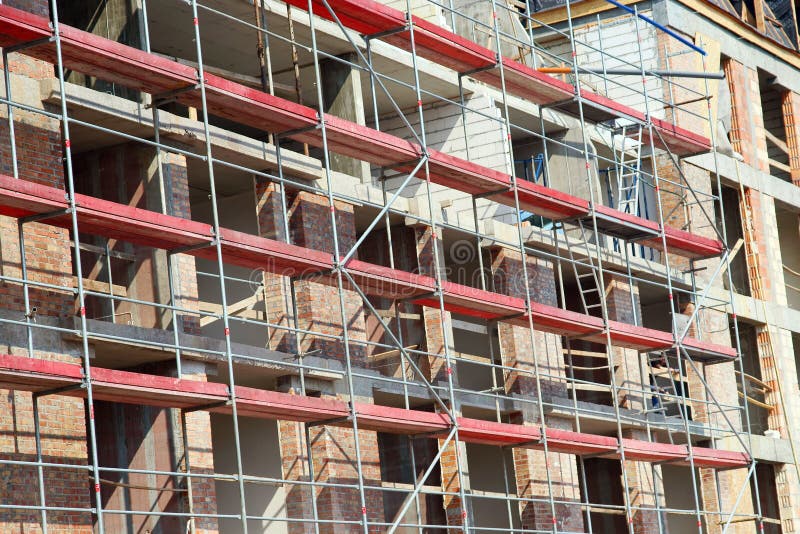 Building construction, work site royalty free stock images