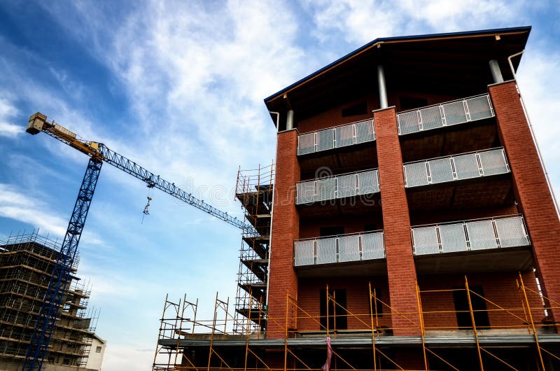 Building Construction Work Yard Stock Image Image of civil, cityscape 99375713