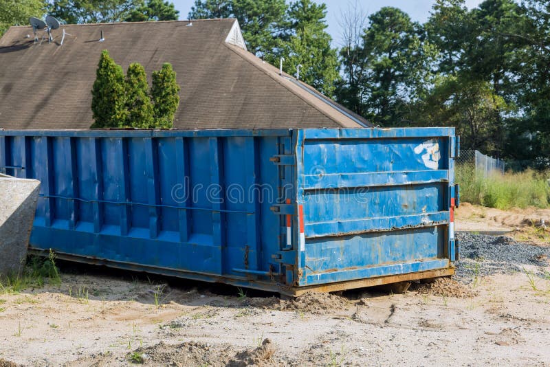 Building Container For Garbage Construction Waste Stock Image Image Building Container For Garbage Construction Waste Stock Image Image