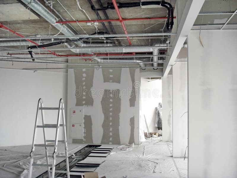 Building Finishing Work stock photo. Image of floor, design 57092606