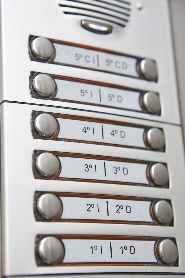 Building Security Device. Home Access Control Equipment Stock