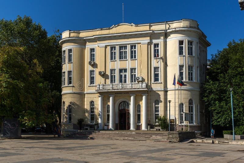 Building Of Military Club In Center Of City Of Sofia 