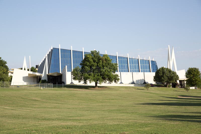 Building In Oral Roberts University Campus Tulsa Editorial