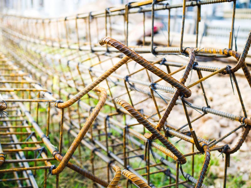Building Pillar with House Under Construction Stock Photo Image of