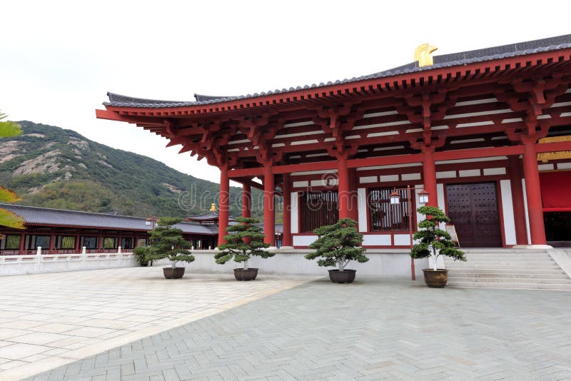 The pavilion in putuoshan buddha college, adobe rgb