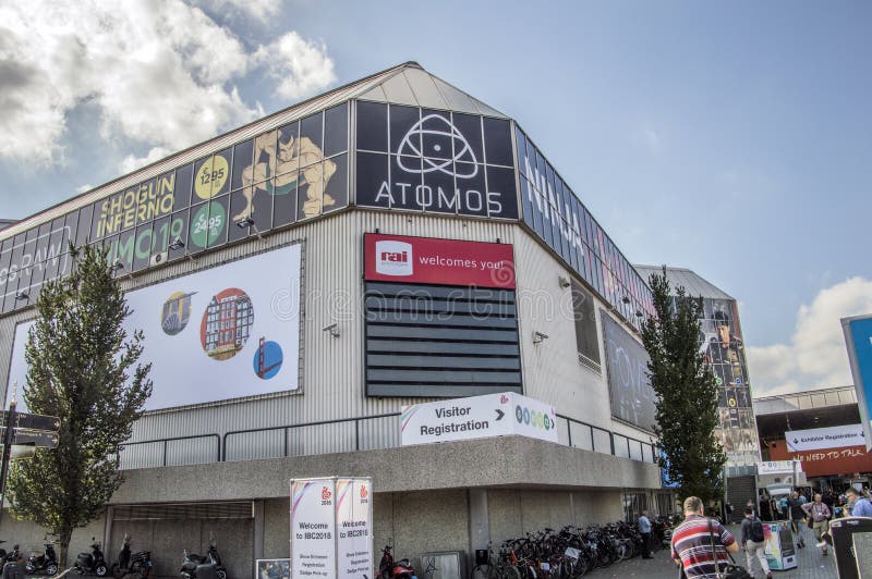 Building at the Rai Conference Complex at Amsterdam the Netherlands