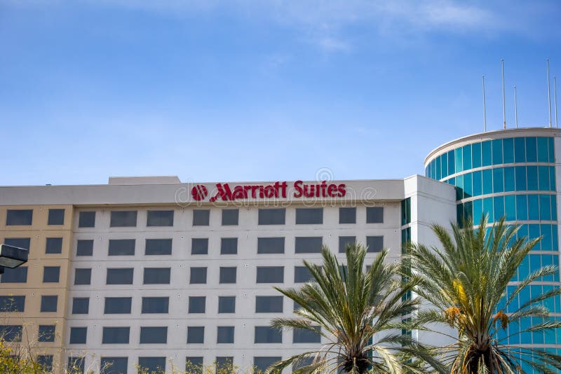 Marriott Hotel Building And Sign Editorial Image Image Of Story