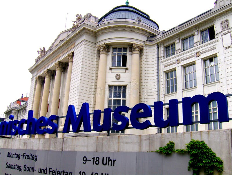 Building of the Technical Museum in Vienna Editorial Image Image of