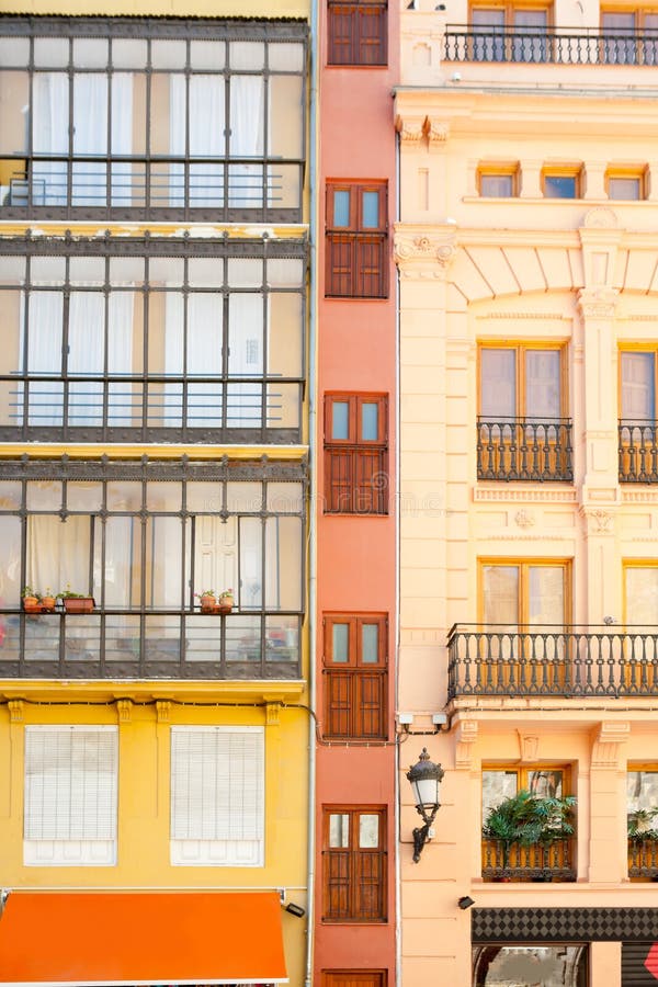 Building World Most Narrow in Valencia Stock Image Image of spanish