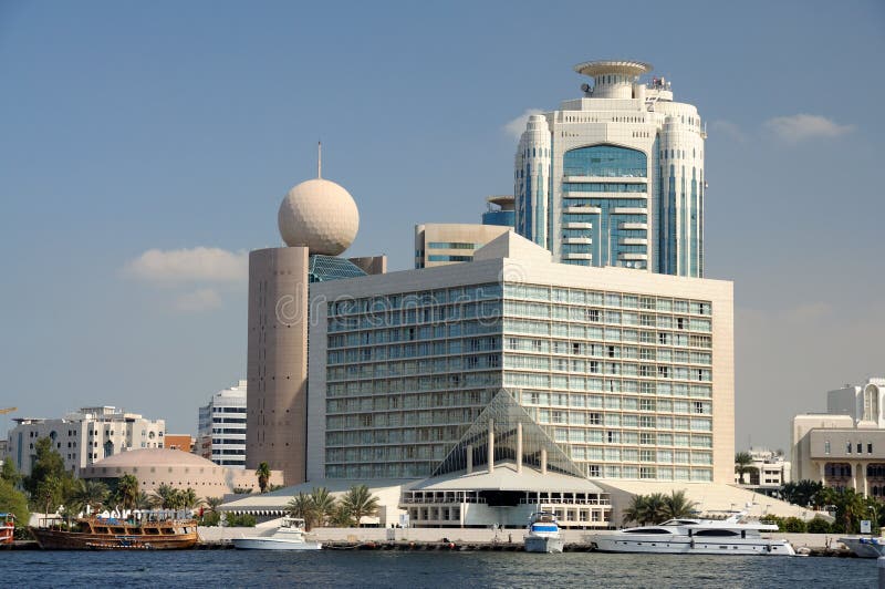 Buildings at Dubai Creek, United Arab Emirates