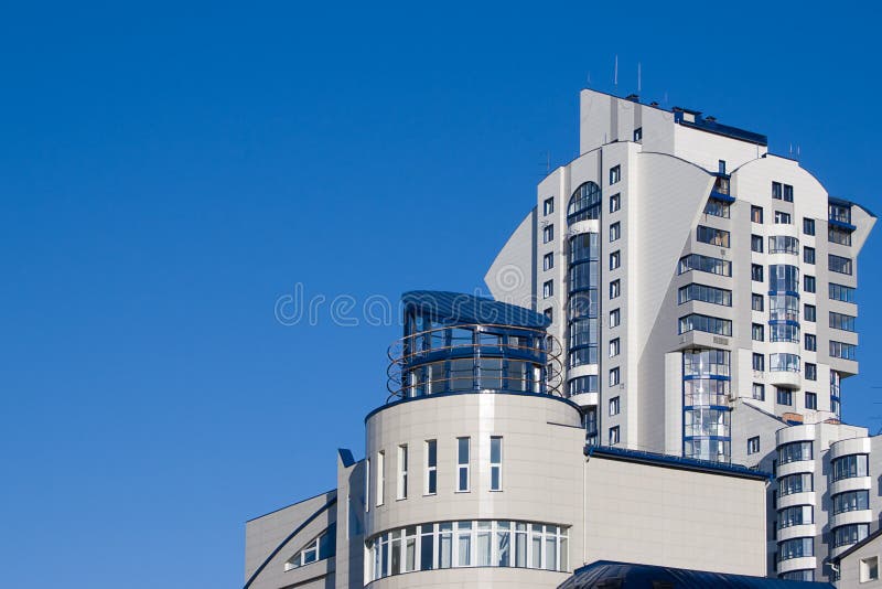 Buildings of new modern housing estate