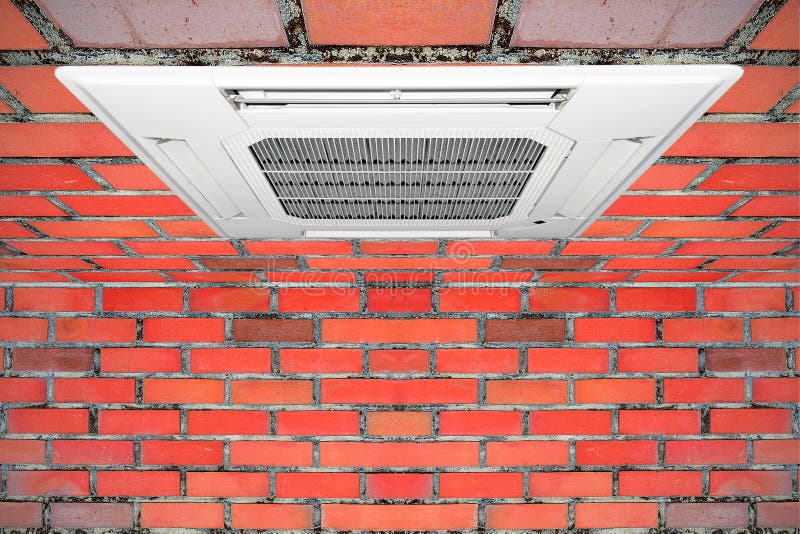 Builtin Air Conditioner for Home and Office. Stock Photo Image of