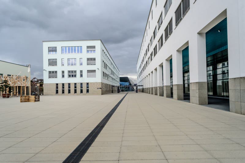 Ecole Polytechnique FÃƒÆ’Ã‚Â©dÃƒÆ’Ã‚Â©rale de Lausanne EPFL royalty free stock photography