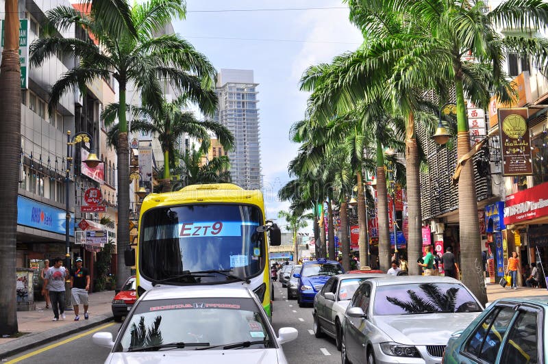Bukit Bintang, Kuala Lumpur, Malaisie photos libres de droits
