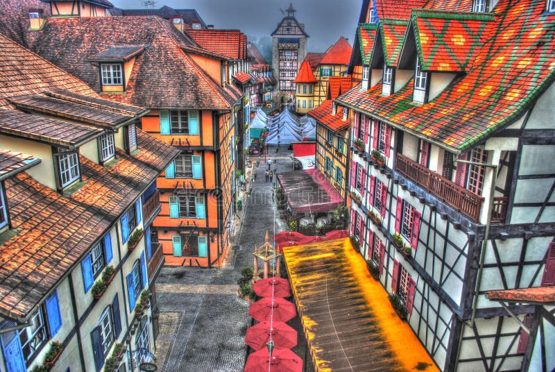 BUKIT TINGGI, PAHANG, MALEISIË royalty-vrije stock afbeeldingen BUKIT TINGGI, PAHANG, MALEISIË royalty-vrije stock afbeeldingen