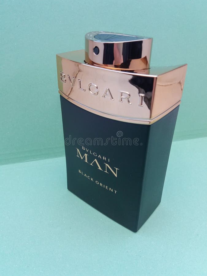 Bulgari Man Black Orient editorial stock photo. Image of perfume - 179604888