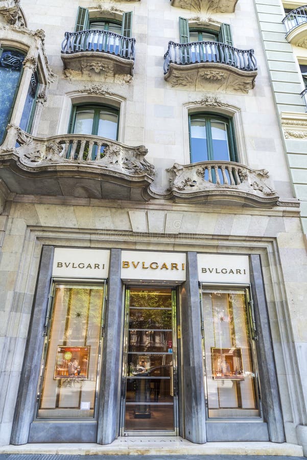 boutique bulgari barcelona