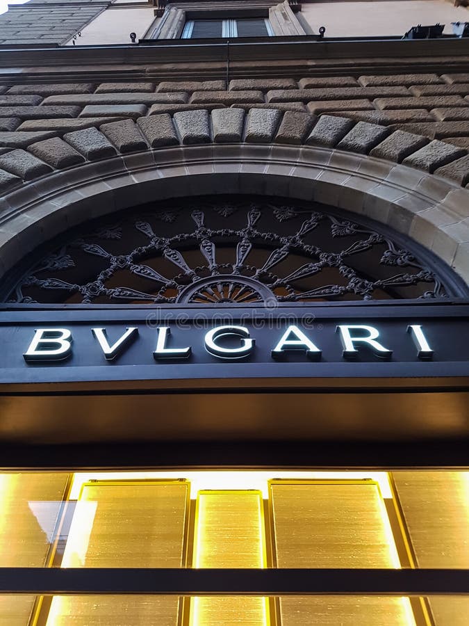 bulgari store in florence italy