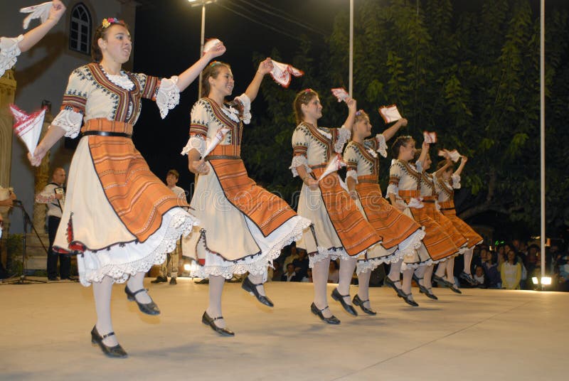 Bulgaria Musical Dance Group Editorial Stock Photo - Image of human