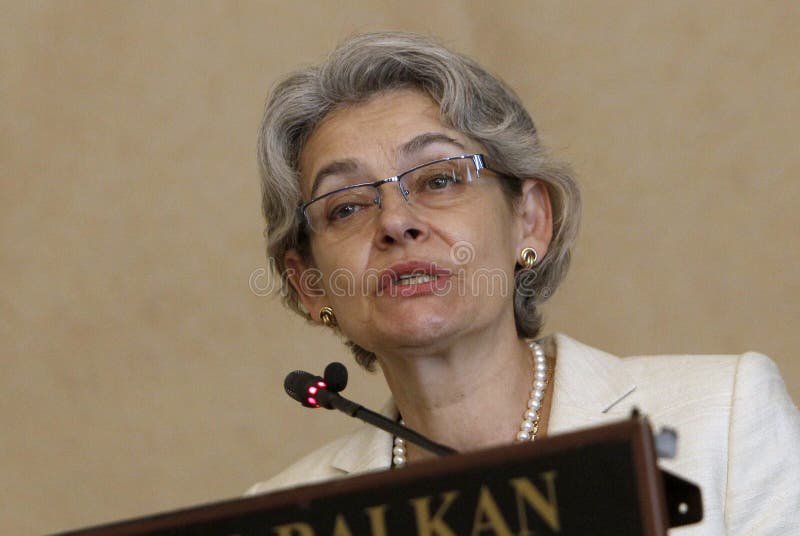 Bulgarien-Politik Irina Bokova lizenzfreies stockfoto Bulgarien-Politik Irina Bokova lizenzfreies stockfoto