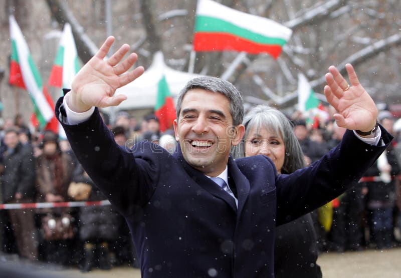Bulgarien-Präsident Election Plevneliev lizenzfreie stockfotografie Bulgarien-Präsident Election Plevneliev lizenzfreie stockfotografie