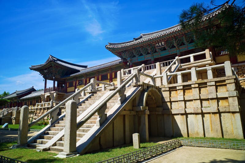 Bulguksa temple in South Korea stock photos Bulguksa temple in South Korea stock photos