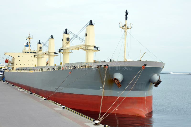 Bulk Carrier Ship Stock Photo Image Of Industry Freighter 108415348