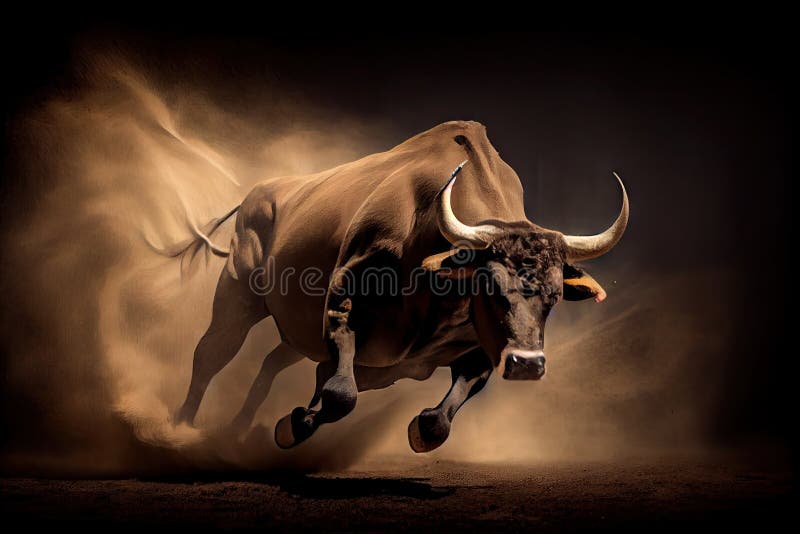 Bull, Charging Forward in Demonstration of Its Strength and Power Stock