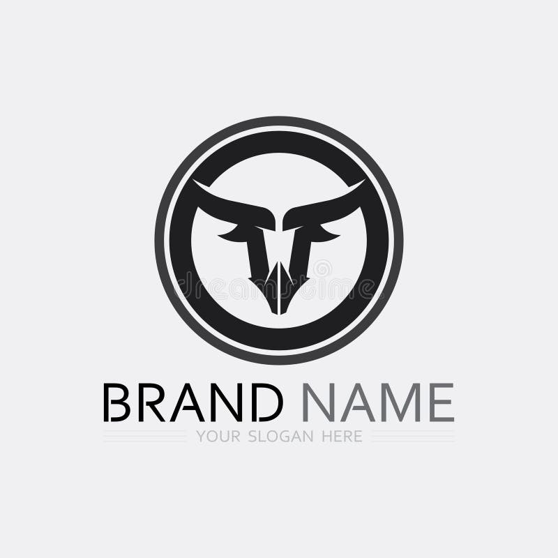 Bull Horn Cow and Buffalo Logo and Symbol Template Icons App Stock Bull Horn Cow and Buffalo Logo and Symbol Template Icons App Stock