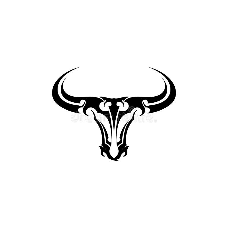 Bull Horn Logo and Symbols Template Icons App Vector Stock Illustration