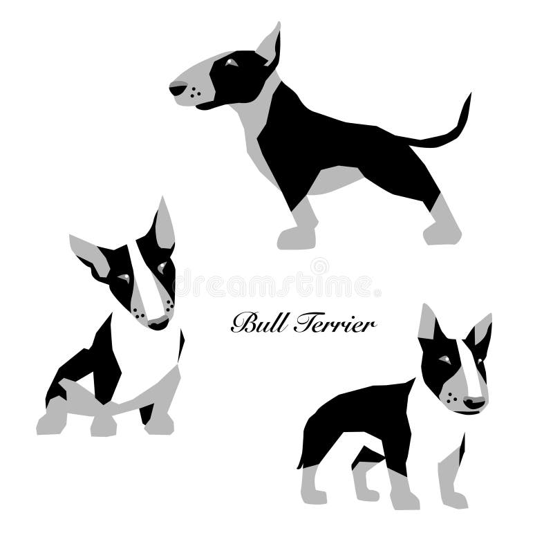 Bull terrier stock illustration Bull terrier stock illustration