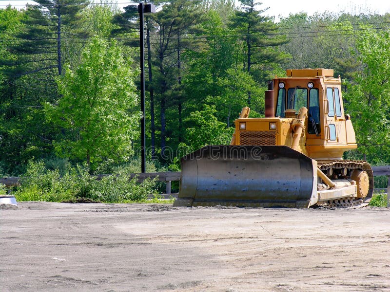Bulldozer stock photo. Image of contractor, bulldozer, development 884248