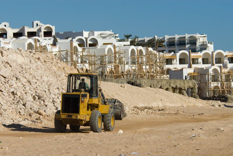 Bulldozer at work