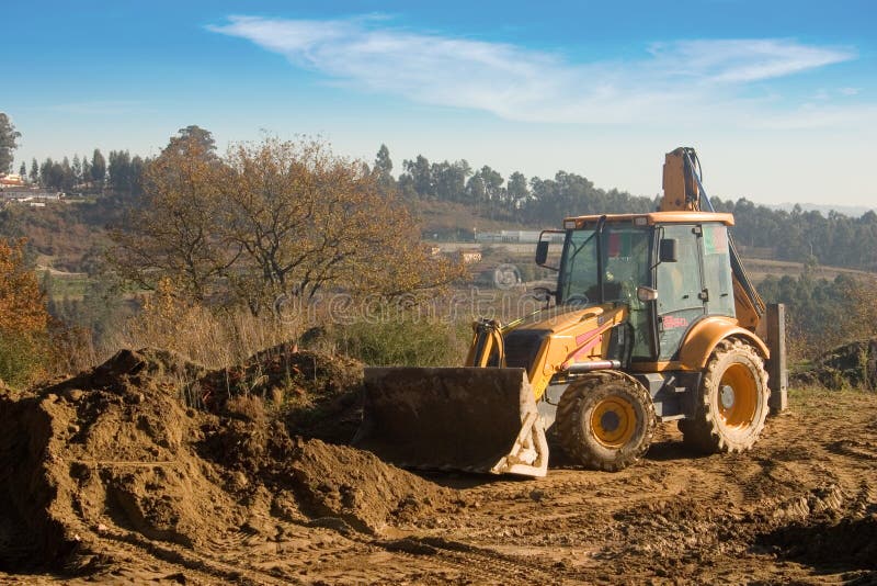 Bulldozer1 stock photography