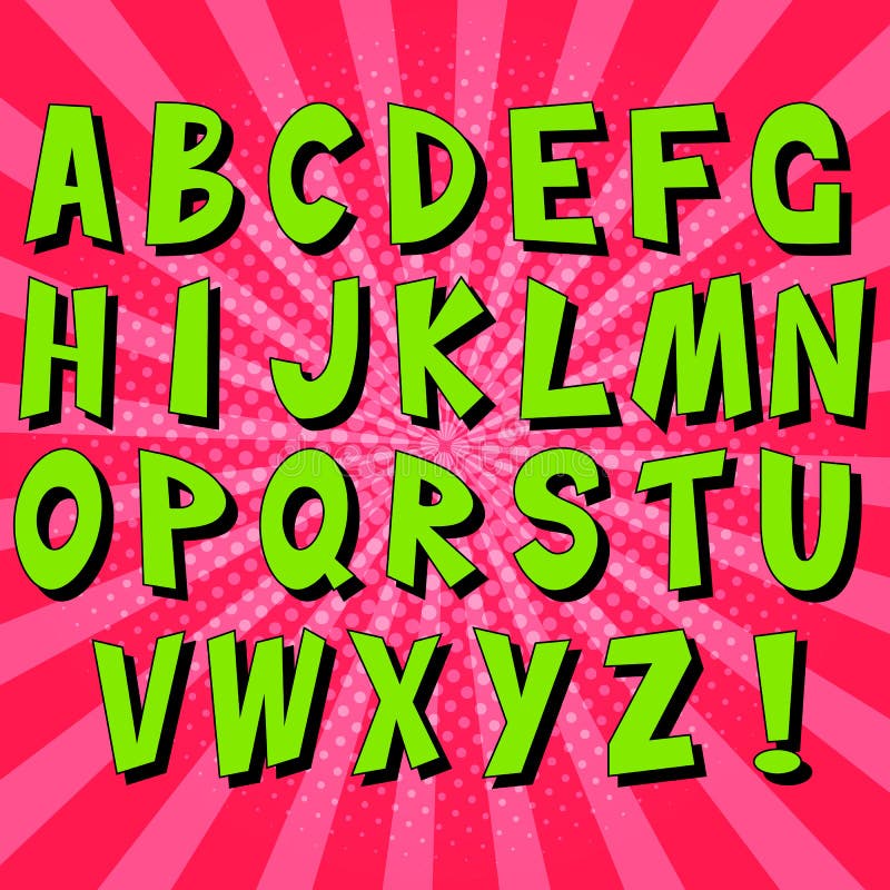 Bulles comiques de la parole d'alphabet d'art de bruit Illustration de label de vecteur d'art de bruit illustration libre de droits Bulles comiques de la parole d'alphabet d'art de bruit Illustration de label de vecteur d'art de bruit illustration libre de droits