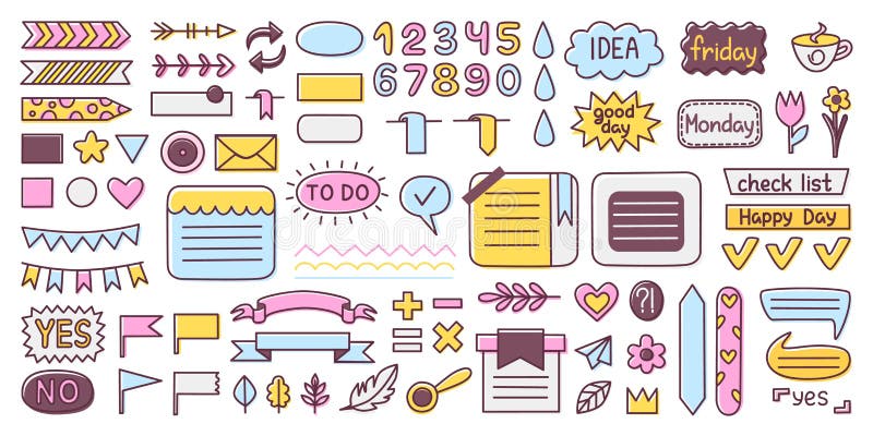 https://thumbs.dreamstime.com/b/bullet-journal-stickers-calendar-planner-diary-doodle-flat-elements-girly-journey-planning-cute-paper-notes-memo-ribbons-251730299.jpg