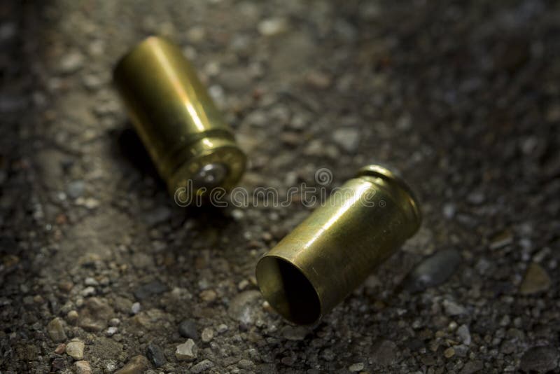Bullets on the ground