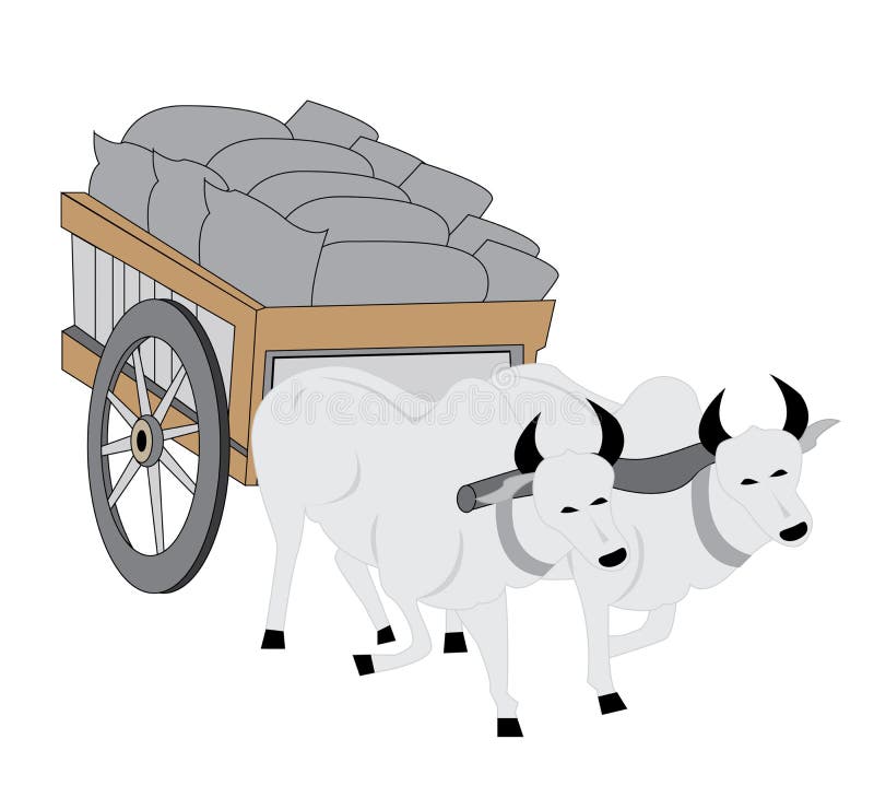 Wheel Bullock Cart Farm Stock Illustrations – 32 Wheel Bullock Cart Farm  Stock Illustrations, Vectors & Clipart - Dreamstime