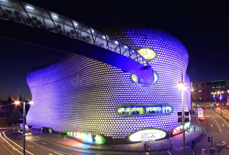 The bullring Birmingham editorial stock image. Image of curves - 22772219