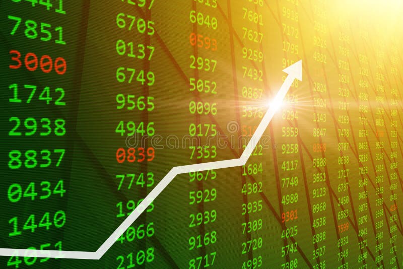 Bulls aktiemarknad - Goda aktiekurser frÃ¥n den globala ekonomiska och finansiella tillväxten stock illustrationer Bulls aktiemarknad - Goda aktiekurser frÃ¥n den globala ekonomiska och finansiella tillväxten stock illustrationer