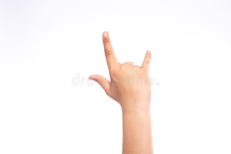 Bull Horn Hand Gesture Stock Photos Free & RoyaltyFree Stock Photos