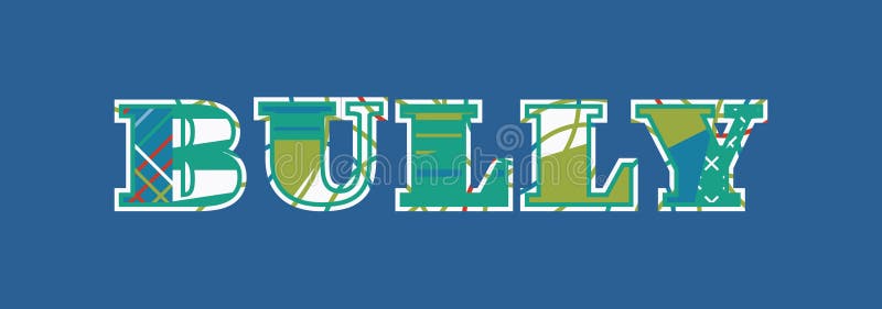 Bully Concept Word Art Illustration royalty free illustration