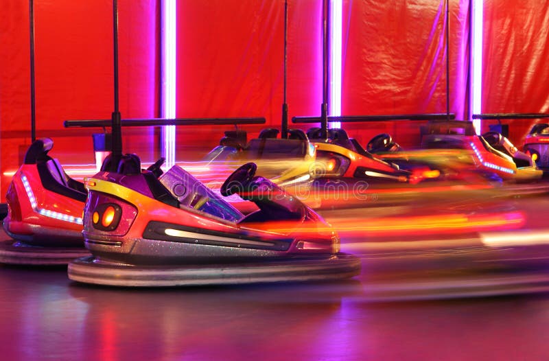 Bumper Cars Royalty Free Stock Photo Image 4158135