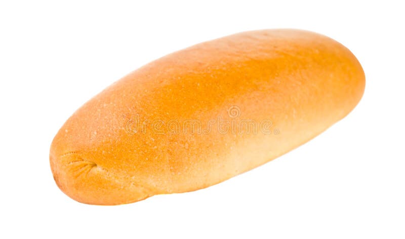 Bun for hot dog isolated